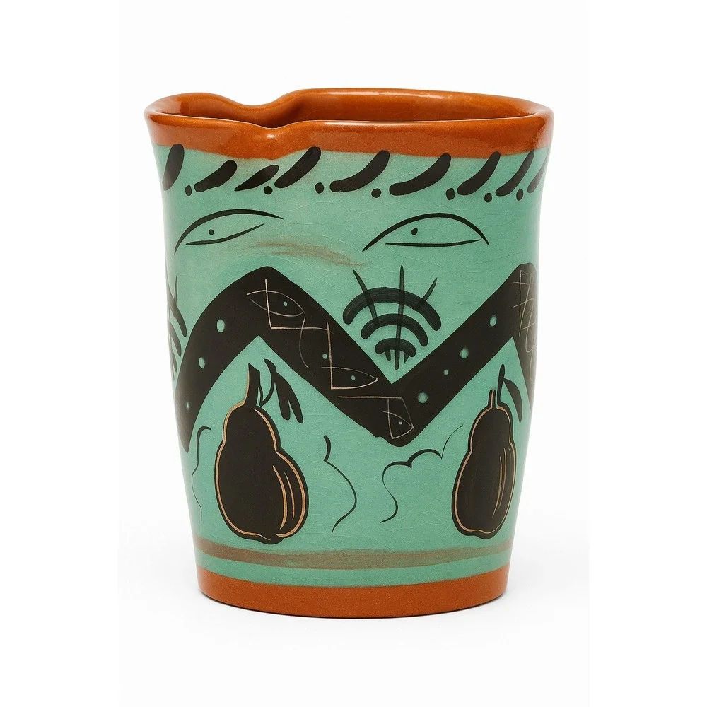 Studio Pottery‎ Pitcher Eye Mark Southwestern Folk Art 7